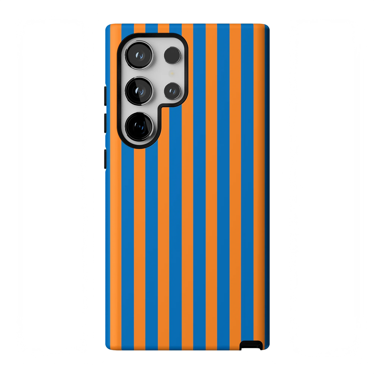 Go New York | Blue & Orange Stripes Case