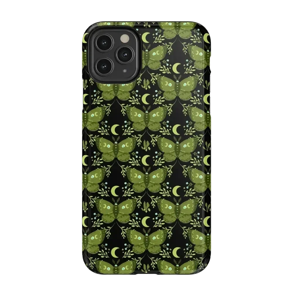 Mystic Moths | Green Twilight Case