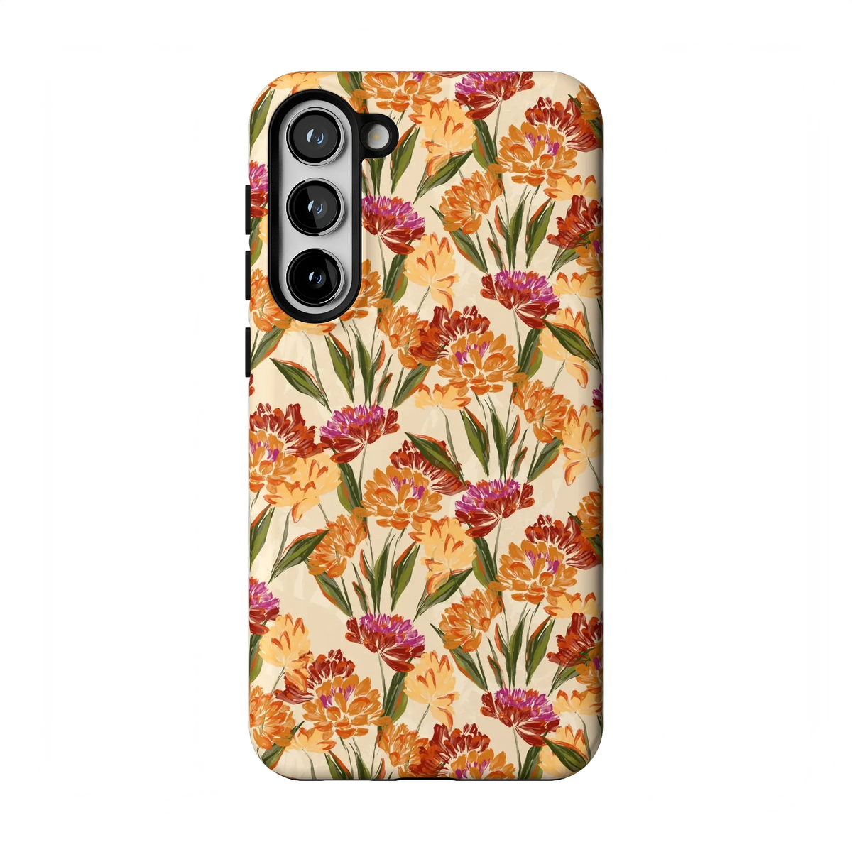 Cottage Blooms | Orange Hydrangeas Case