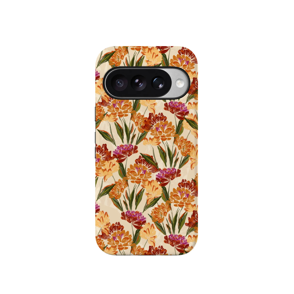 Cottage Blooms | Orange Hydrangeas Case