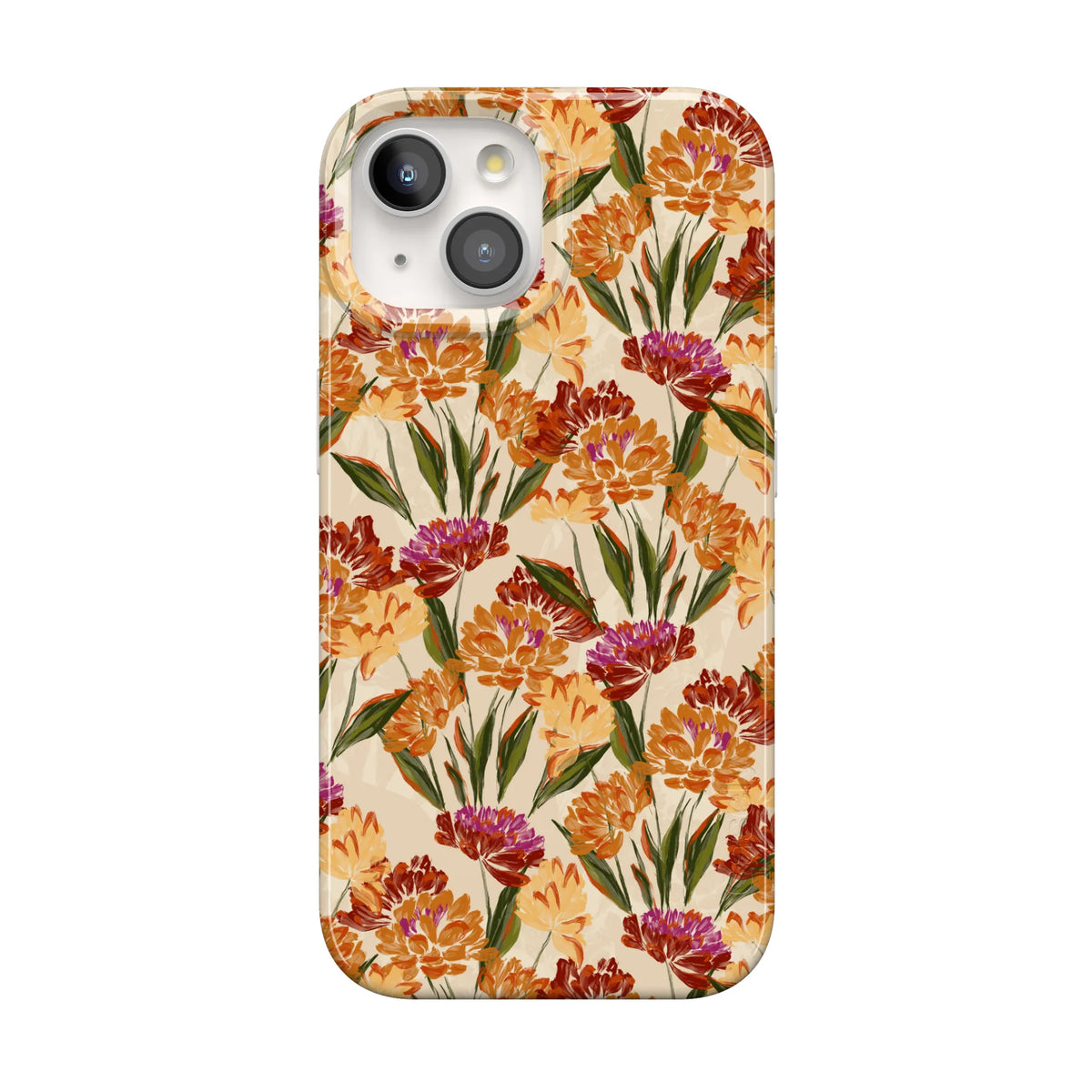 Cottage Blooms | Orange Hydrangeas Case