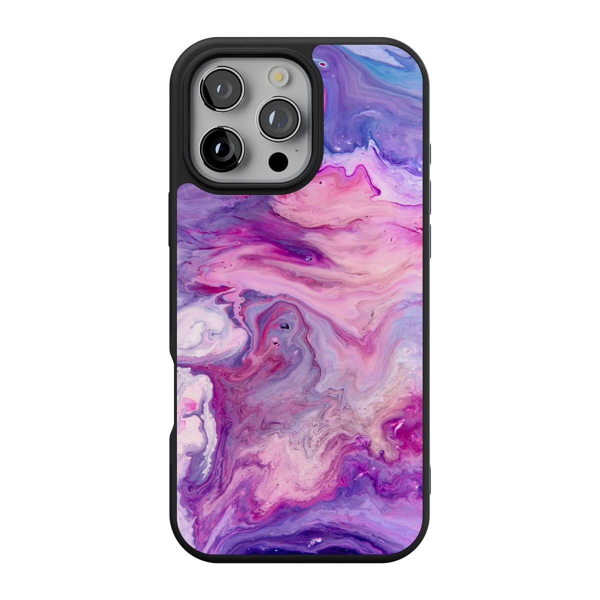 Tie Dying Over You | Purple Marble iPhone Case