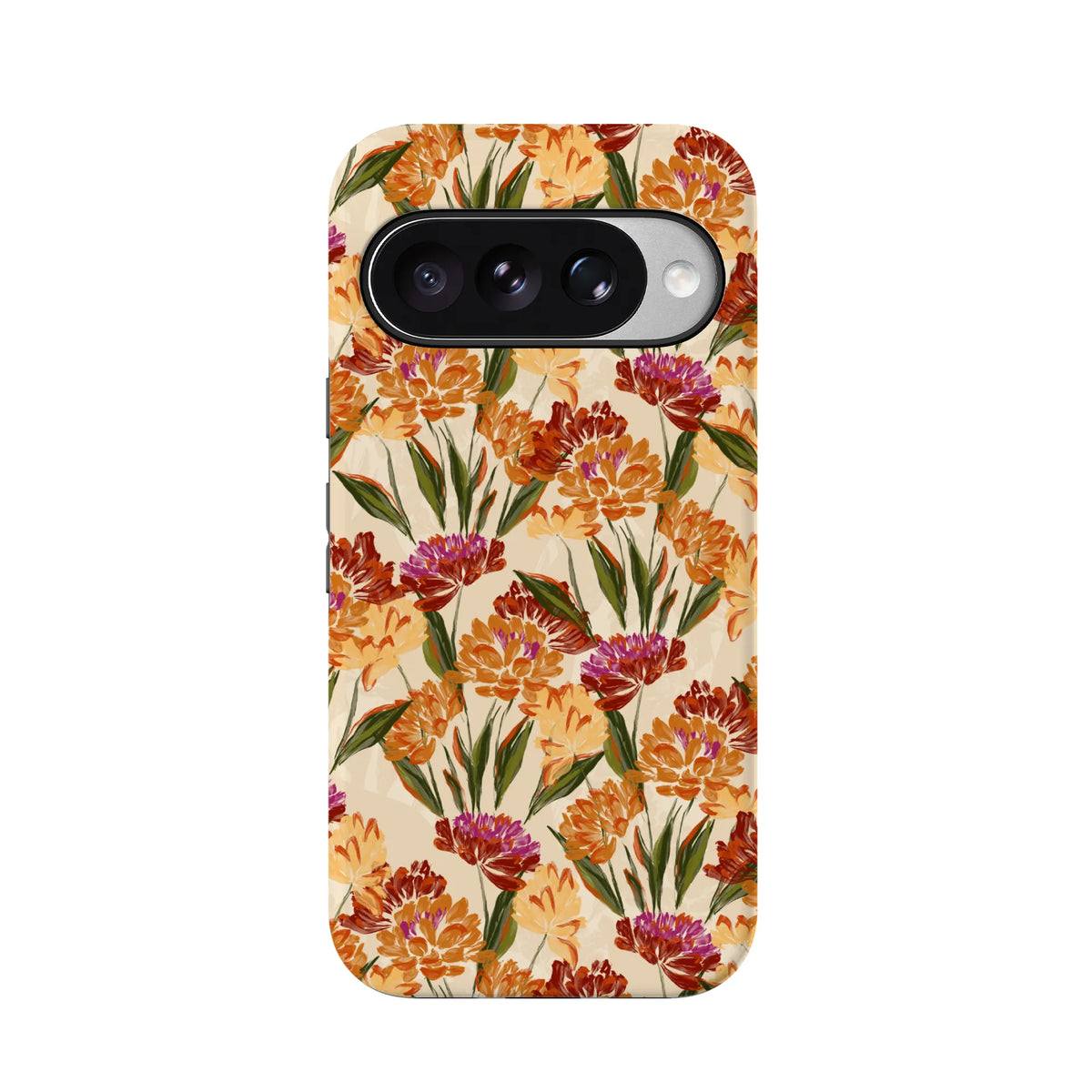 Cottage Blooms | Orange Hydrangeas Case