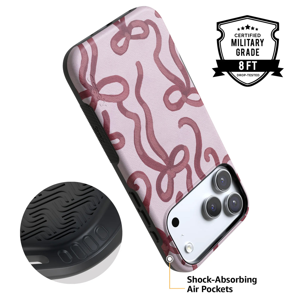 Love Me Knot | Mauve Bow Case