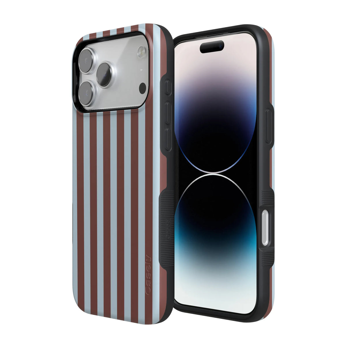 Sunday in Brooklyn | Blue Stripes Case