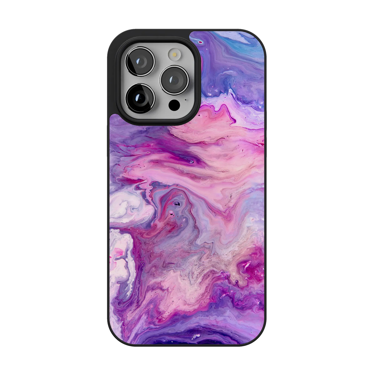 Tie Dying Over You | Purple Marble iPhone Case