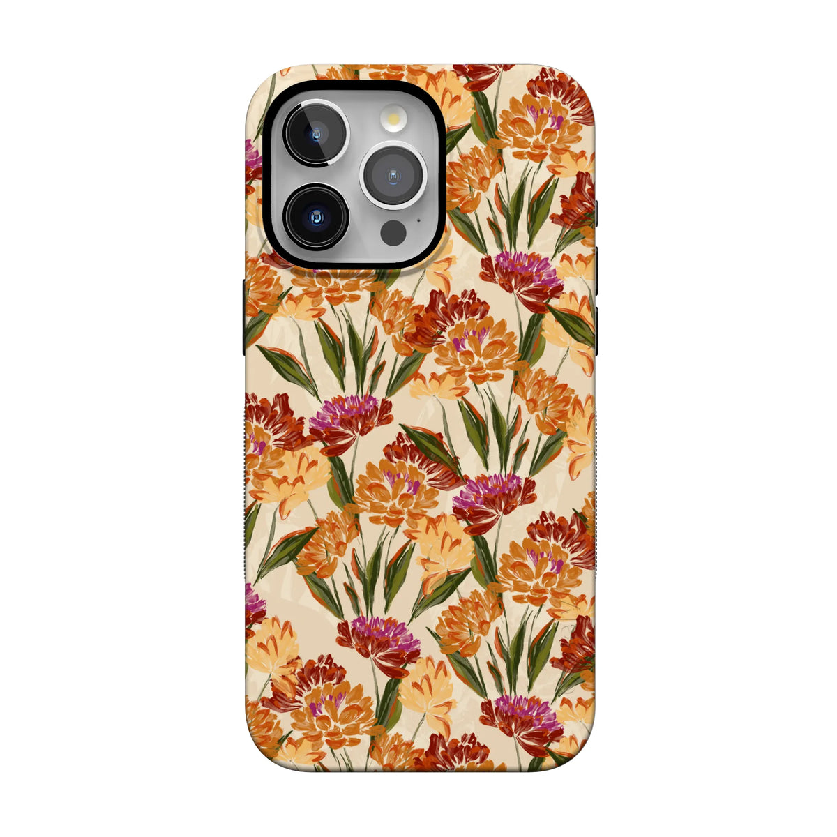 Cottage Blooms | Orange Hydrangeas Case