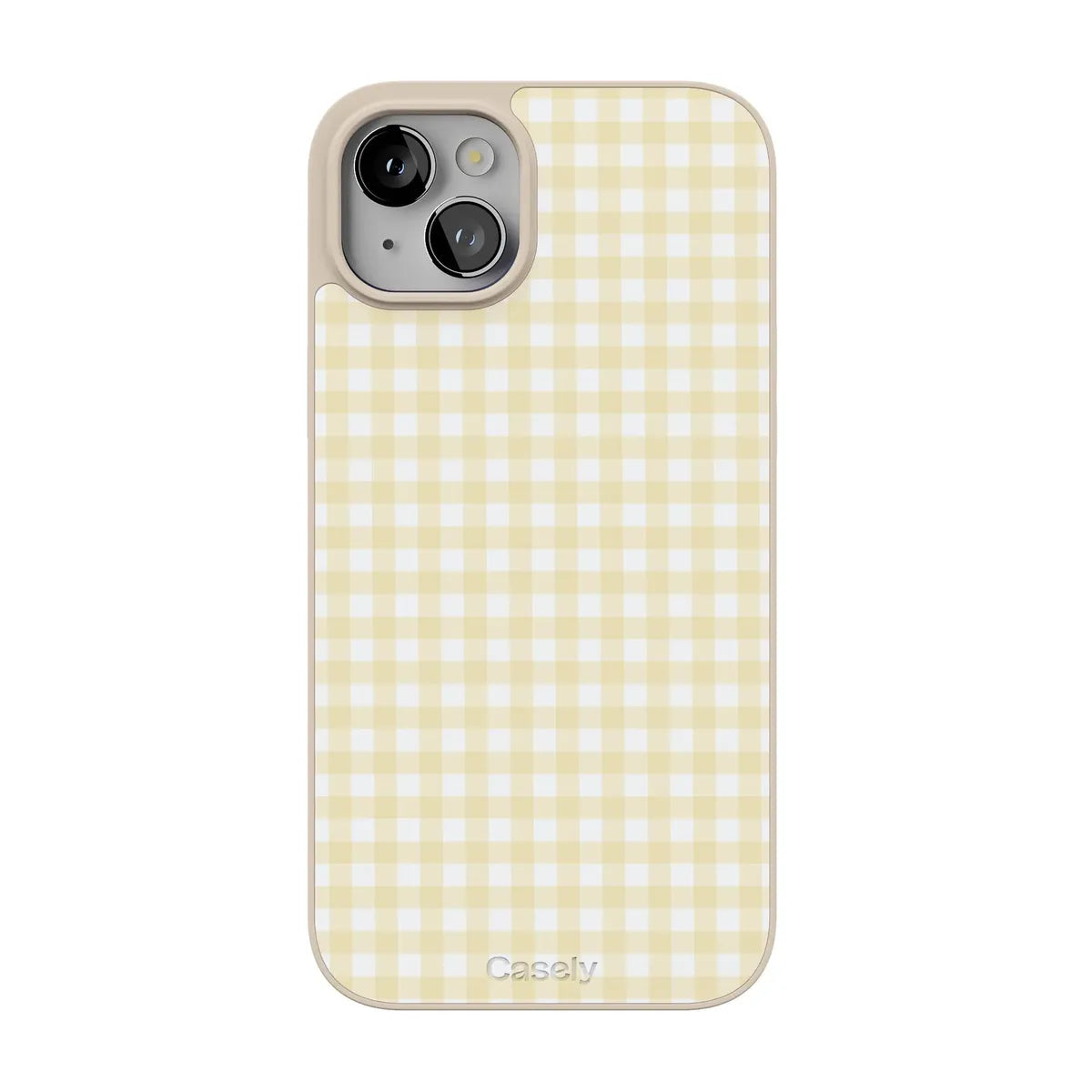 Pastel Picnic | Yellow Gingham Case