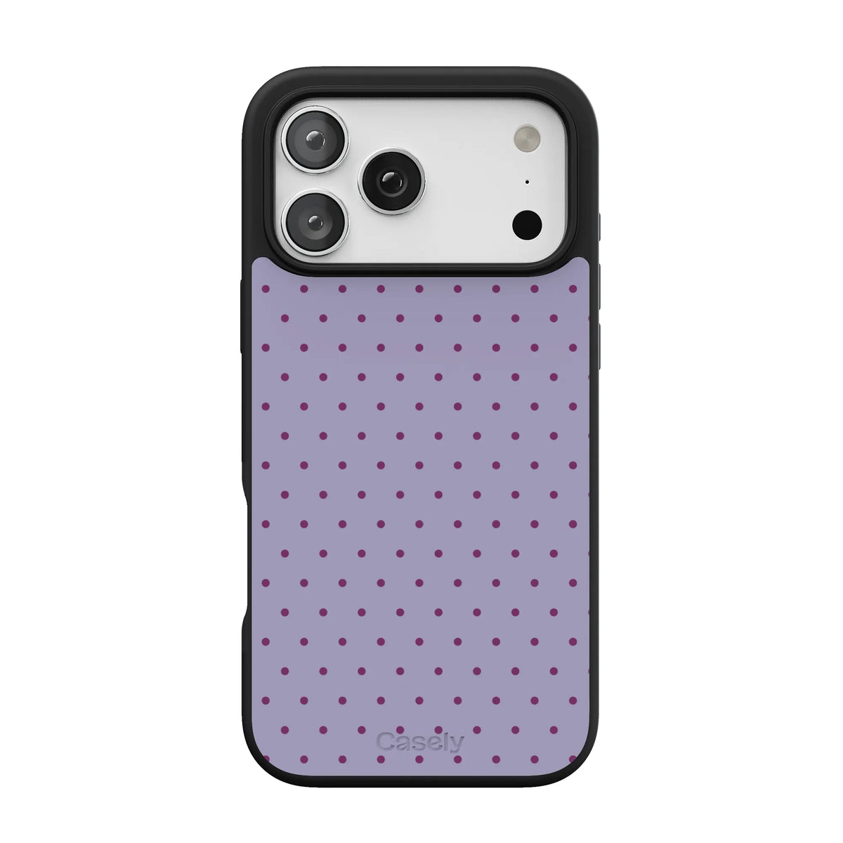 On the Dot | Purple & Plum Polka Dot Case