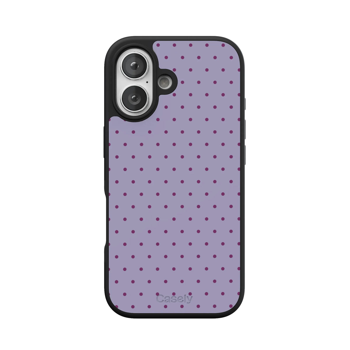 On the Dot | Purple & Plum Polka Dot Case