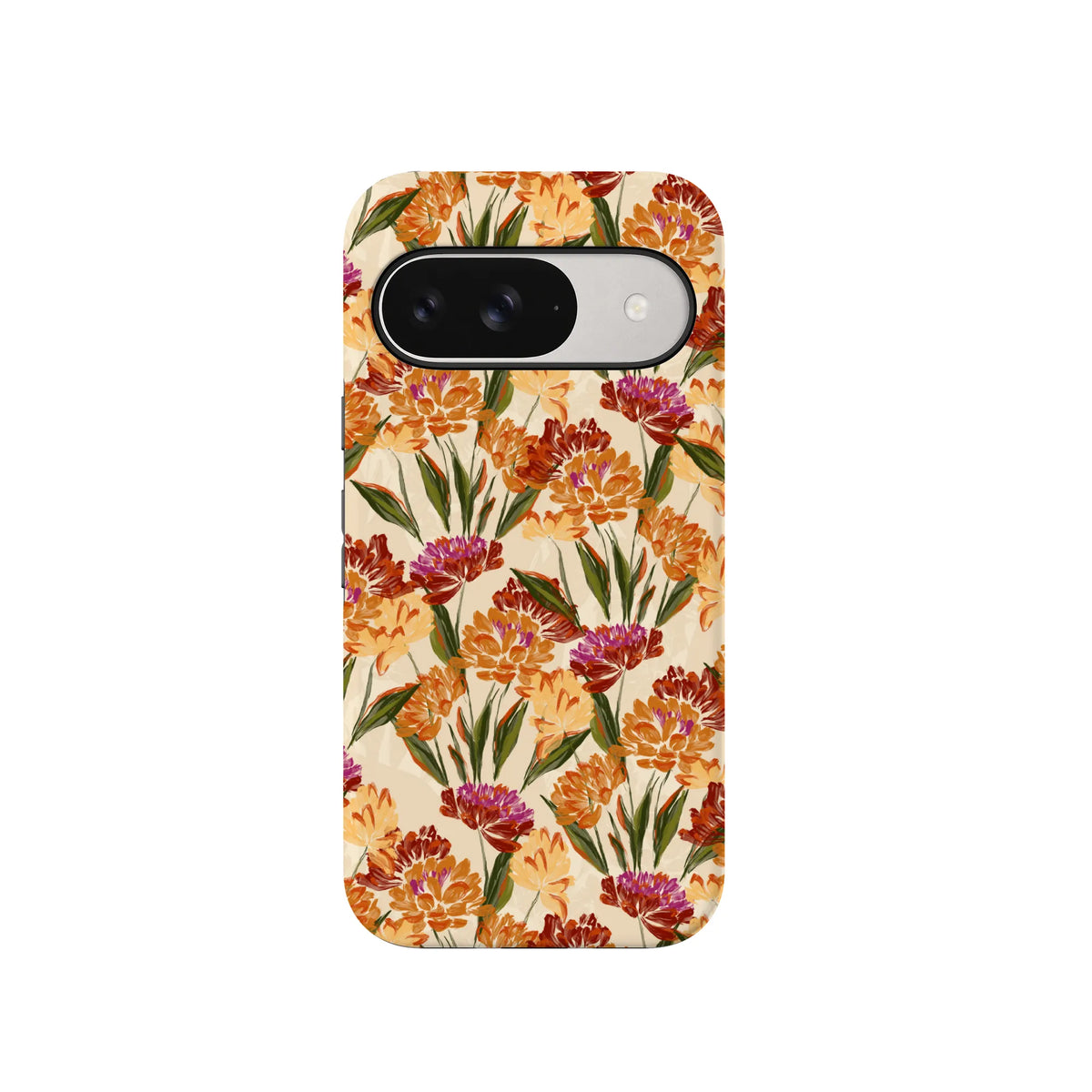 Cottage Blooms | Orange Hydrangeas Case