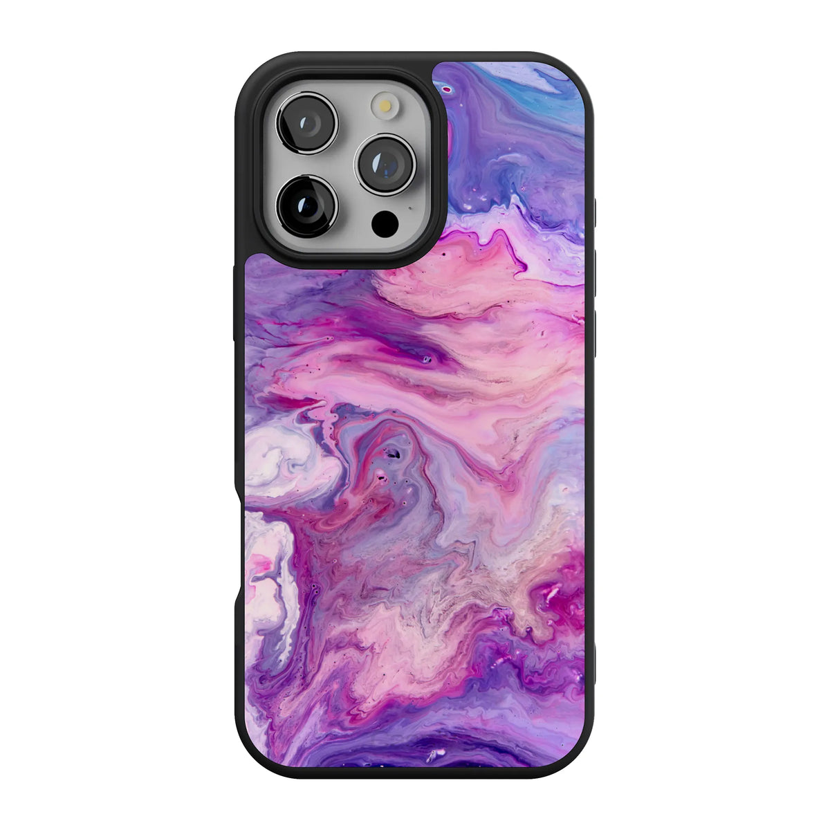 Tie Dying Over You | Purple Marble iPhone Case