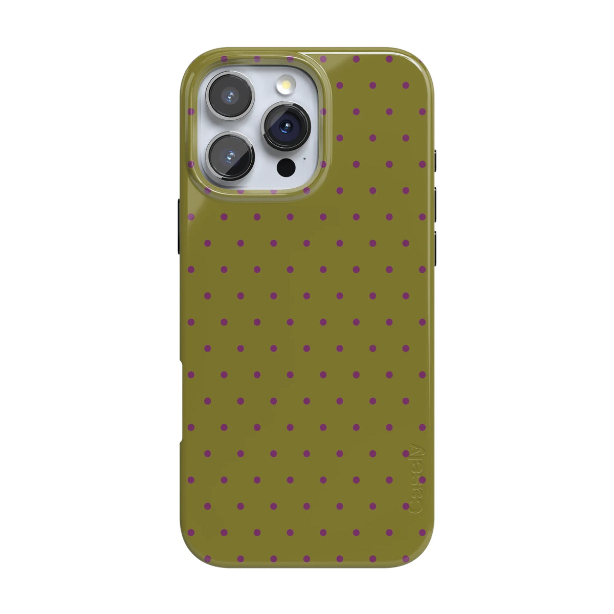 On the Dot | Moss & Plum Dots Case