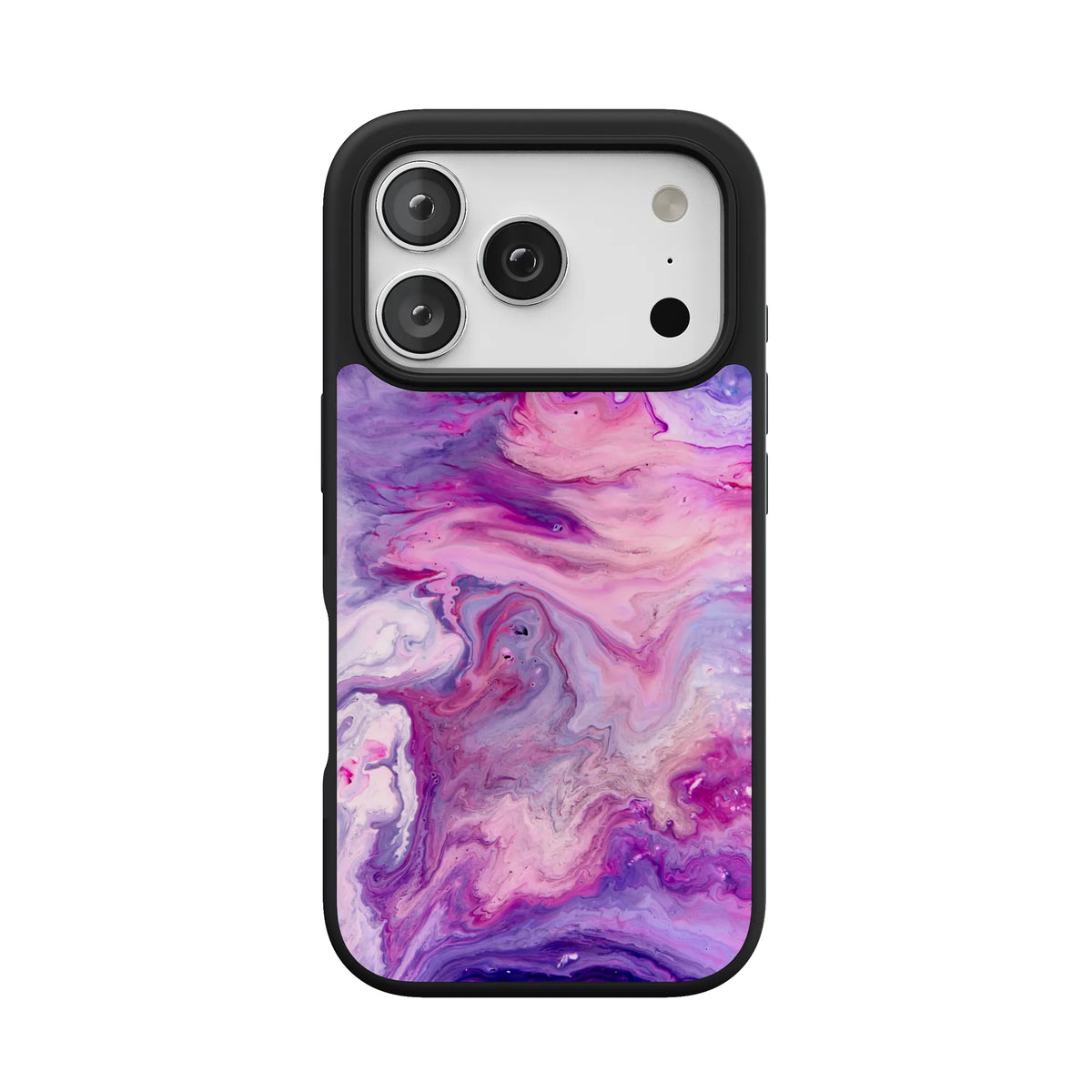 Tie Dying Over You | Purple Marble iPhone Case