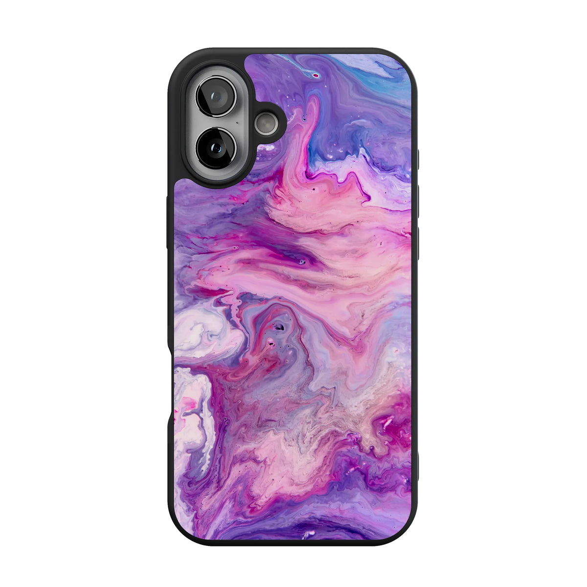 Tie Dying Over You | Purple Marble iPhone Case