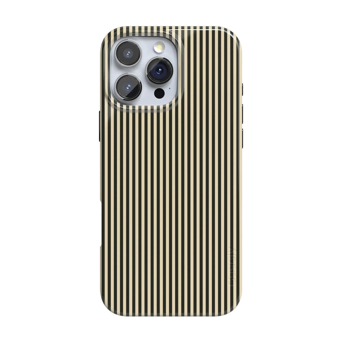 Stripes and the City | Black Pinstripes Case