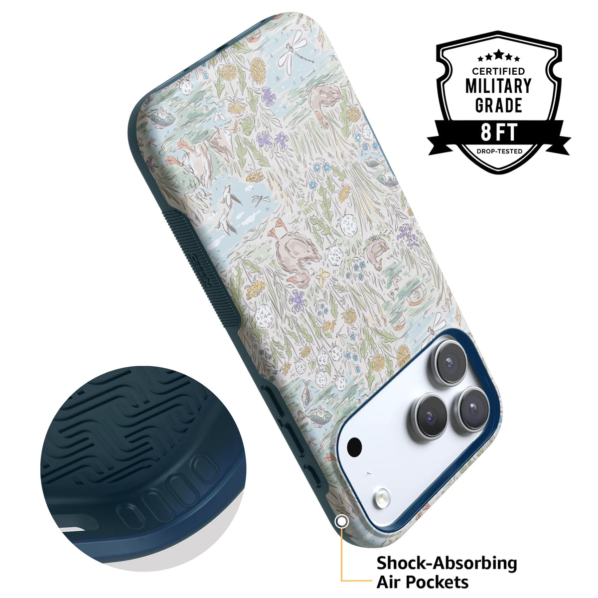The Waddle Path Duck Pond Case – Charming Design for Everyday Protection