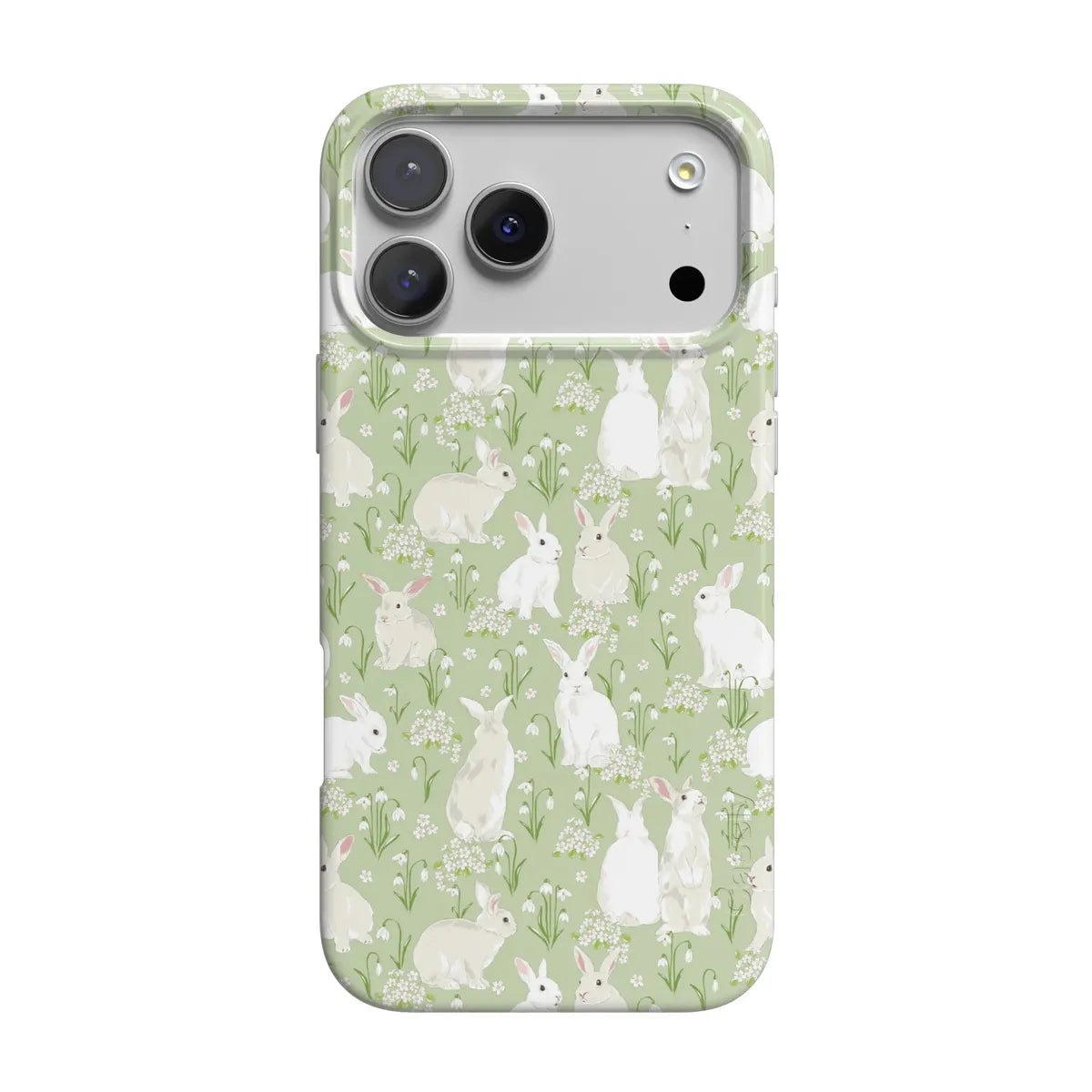 Hop to it | Green Bunny Case