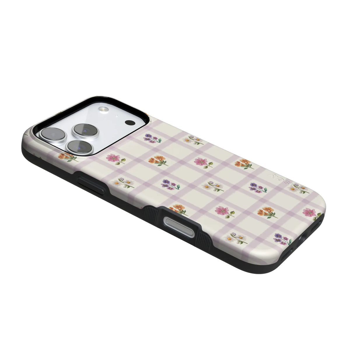 Meadow Check | Floral Gingham Case