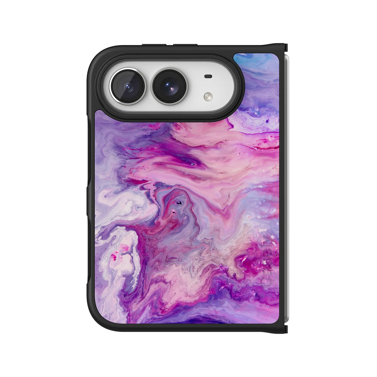 Tie Dying Over You | Purple Marble iPhone Case