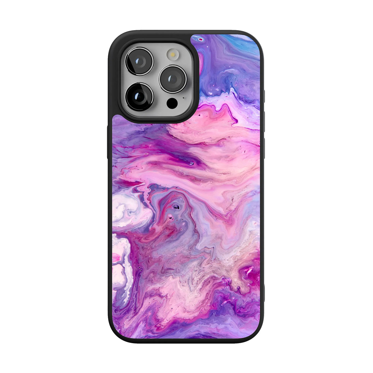 Tie Dying Over You | Purple Marble iPhone Case