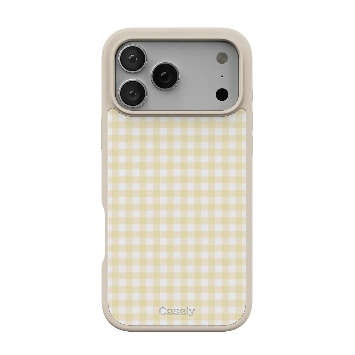 Pastel Picnic | Yellow Gingham Case