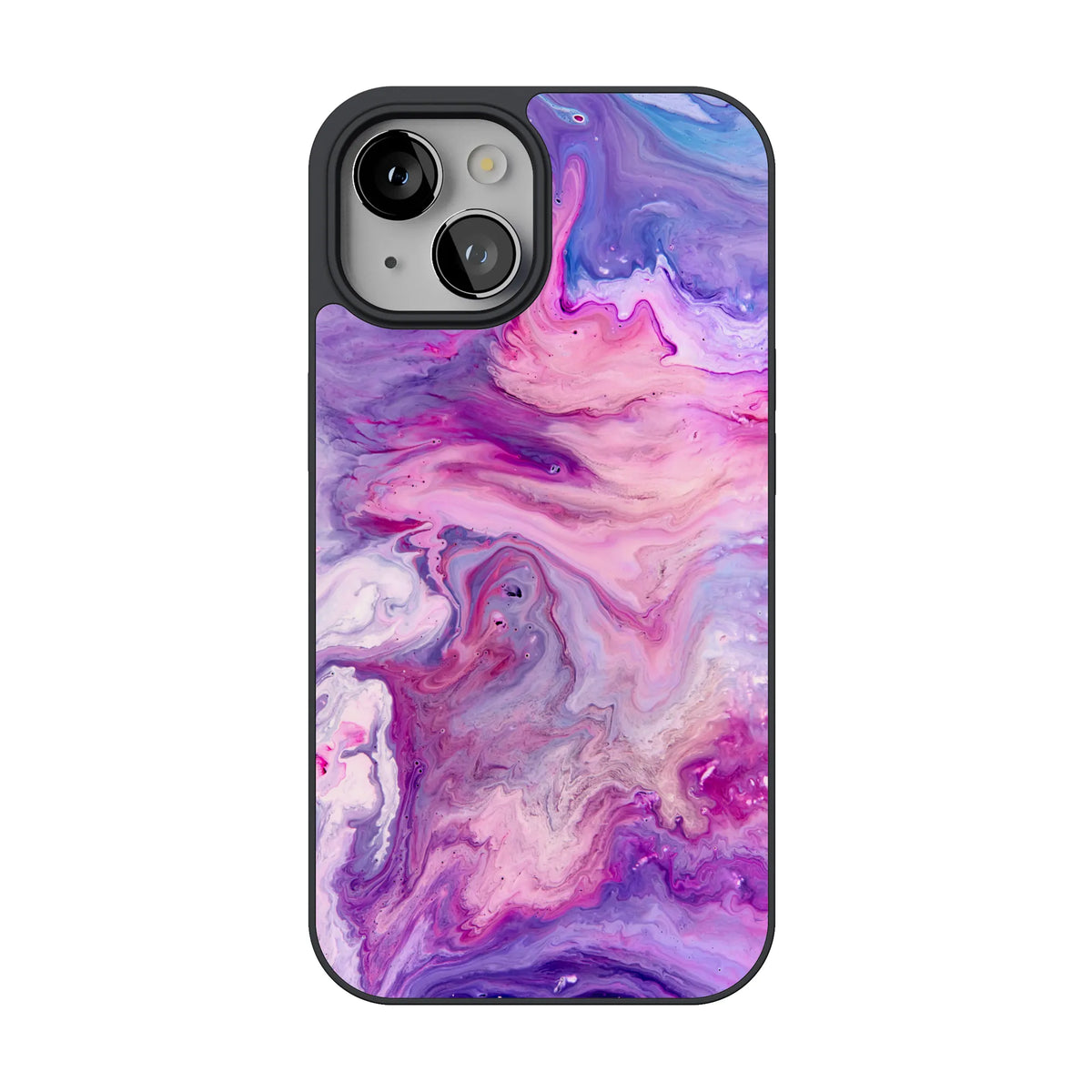 Tie Dying Over You | Purple Marble iPhone Case
