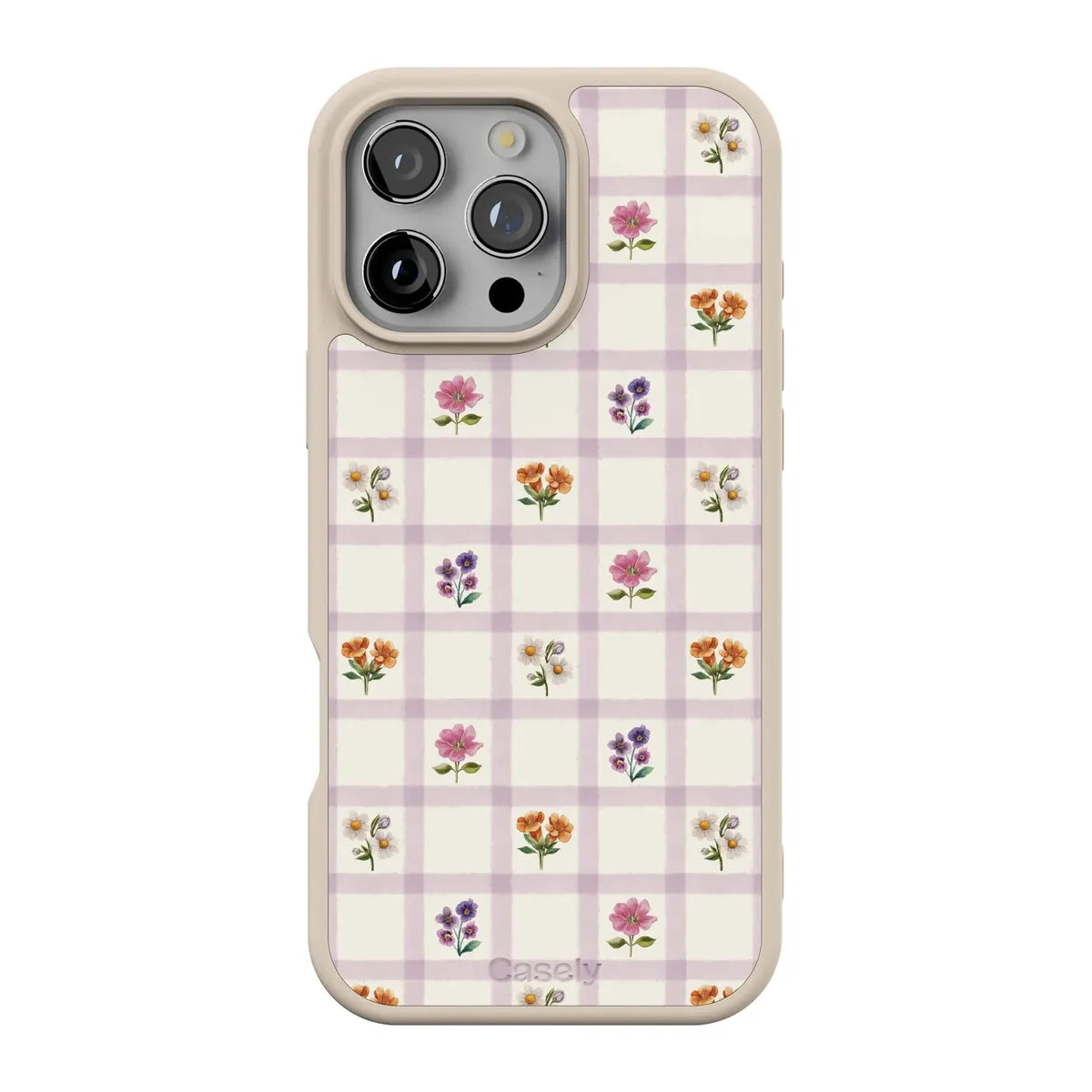 Meadow Check | Floral Gingham Case