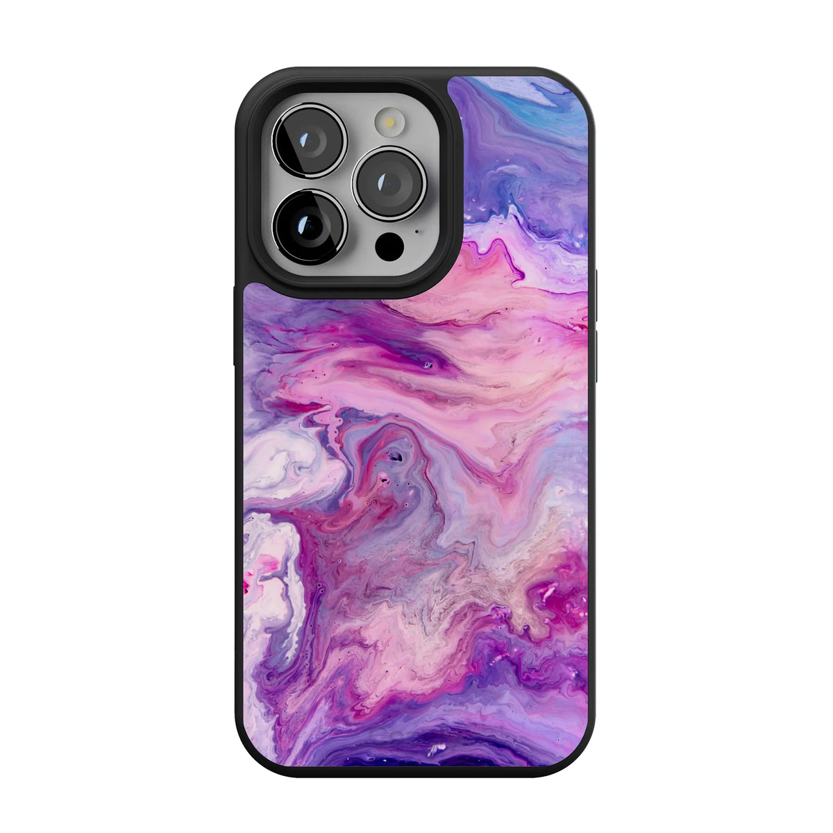 Tie Dying Over You | Purple Marble iPhone Case