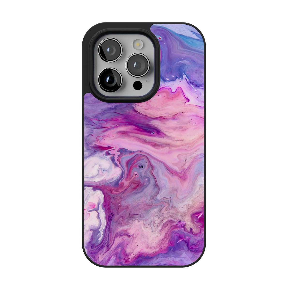 Tie Dying Over You | Purple Marble iPhone Case