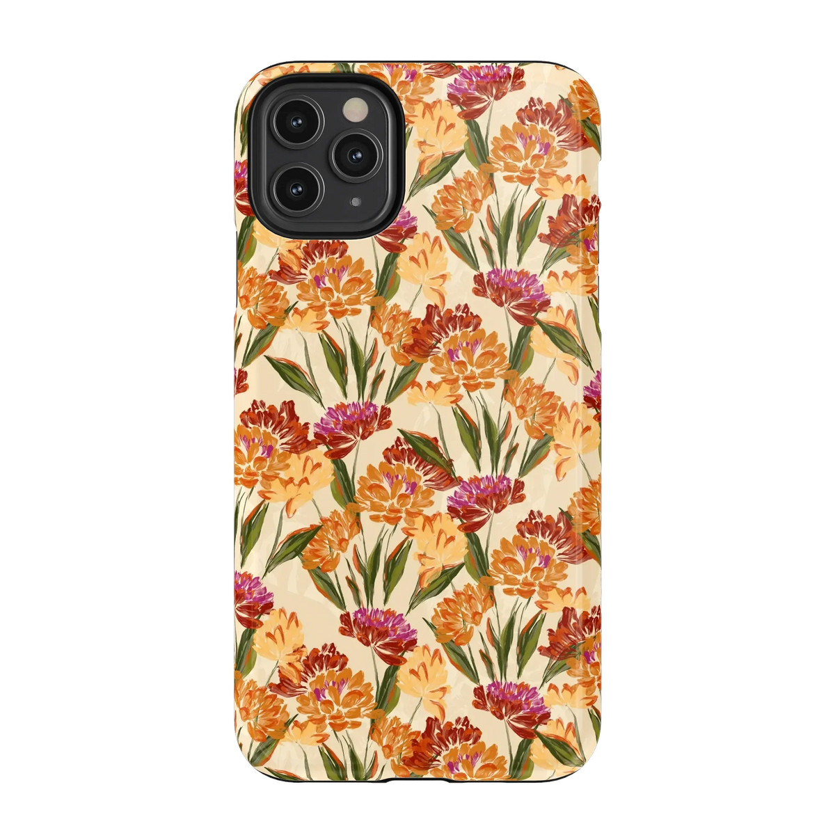 Cottage Blooms | Orange Hydrangeas Case