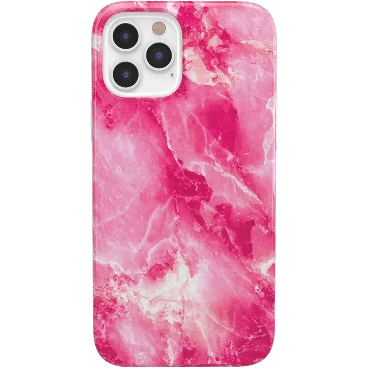 Pretty in Pink | Hot Pink Marble Case