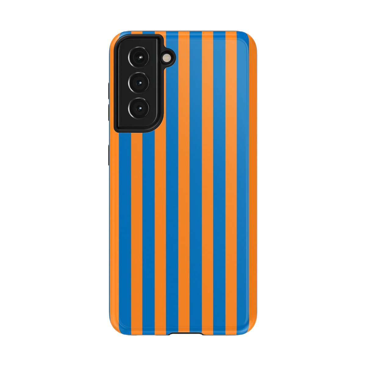 Go New York | Blue & Orange Stripes Case