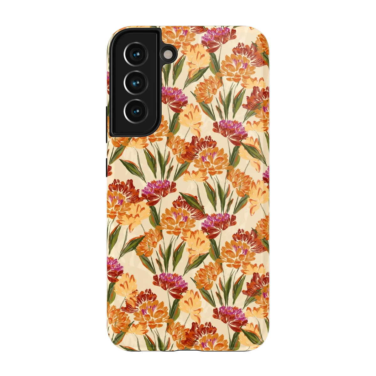 Cottage Blooms | Orange Hydrangeas Case