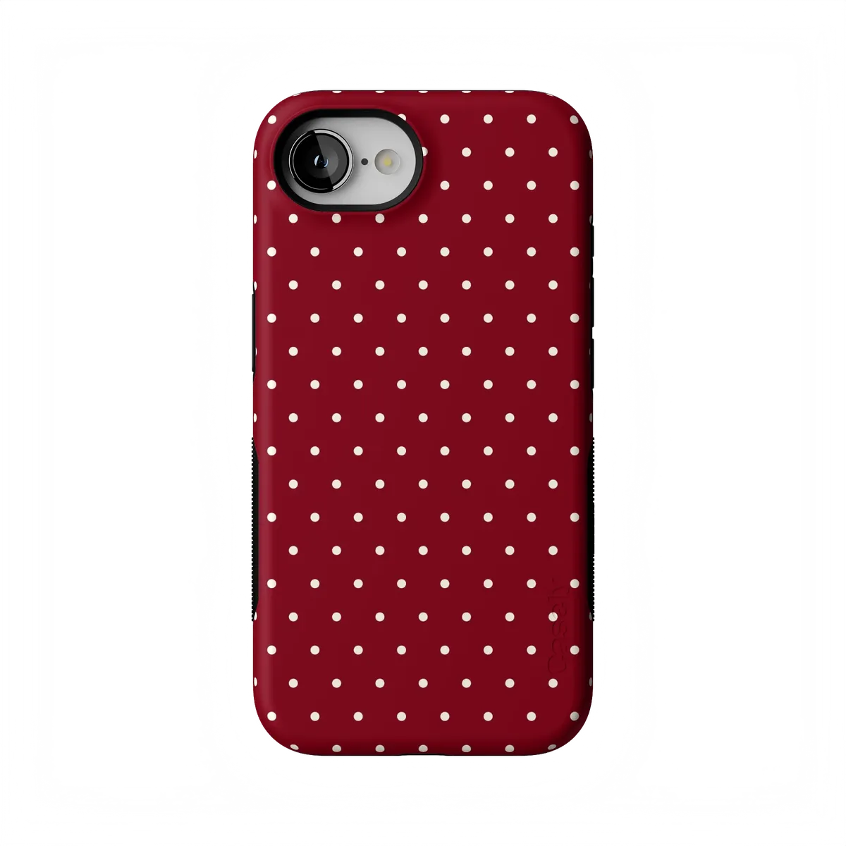 On the Dot | Maroon Polka Dot Case
