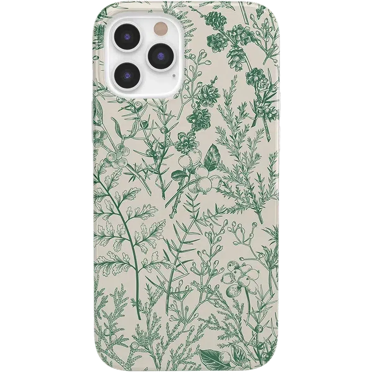 Sage Garden | Green Floral Case