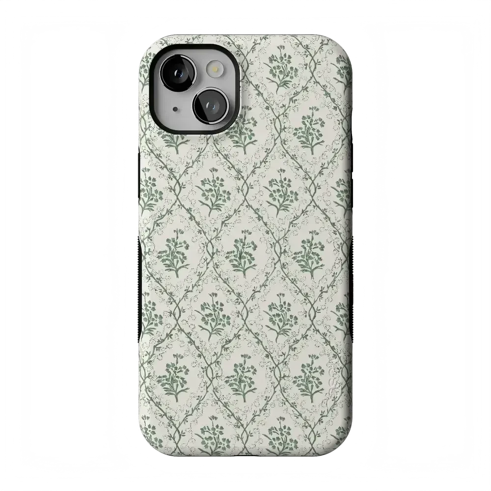 Sage Tapestry | Floral Vines Case