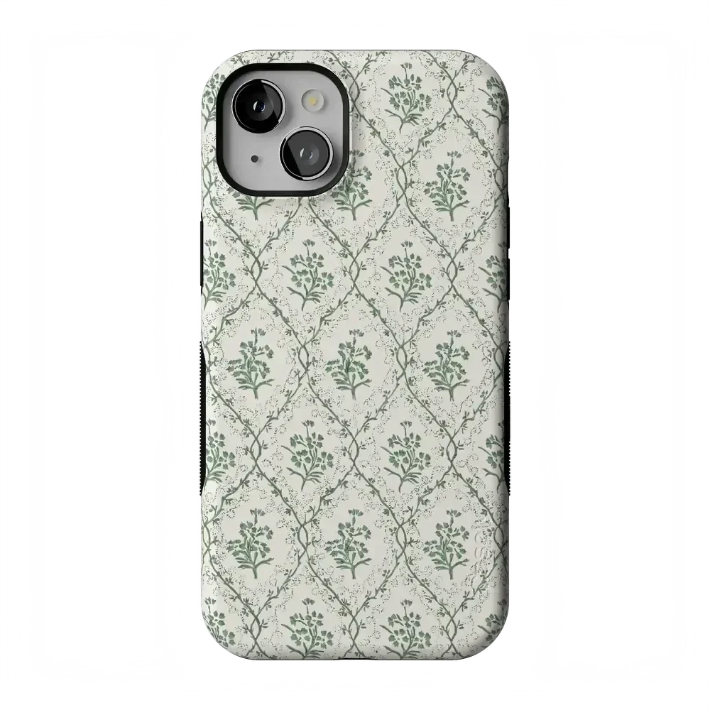 Sage Tapestry | Floral Vines Case