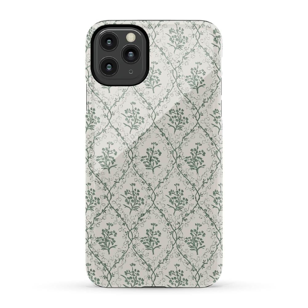 Sage Tapestry | Floral Vines Case