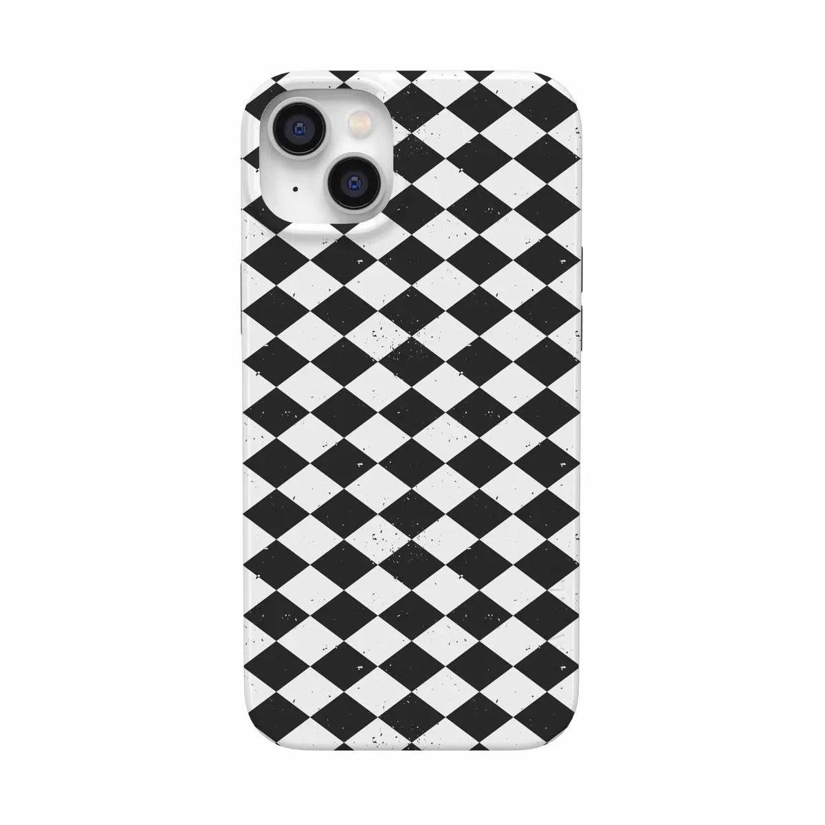 Salem's Hex | Black & White Checkered Case