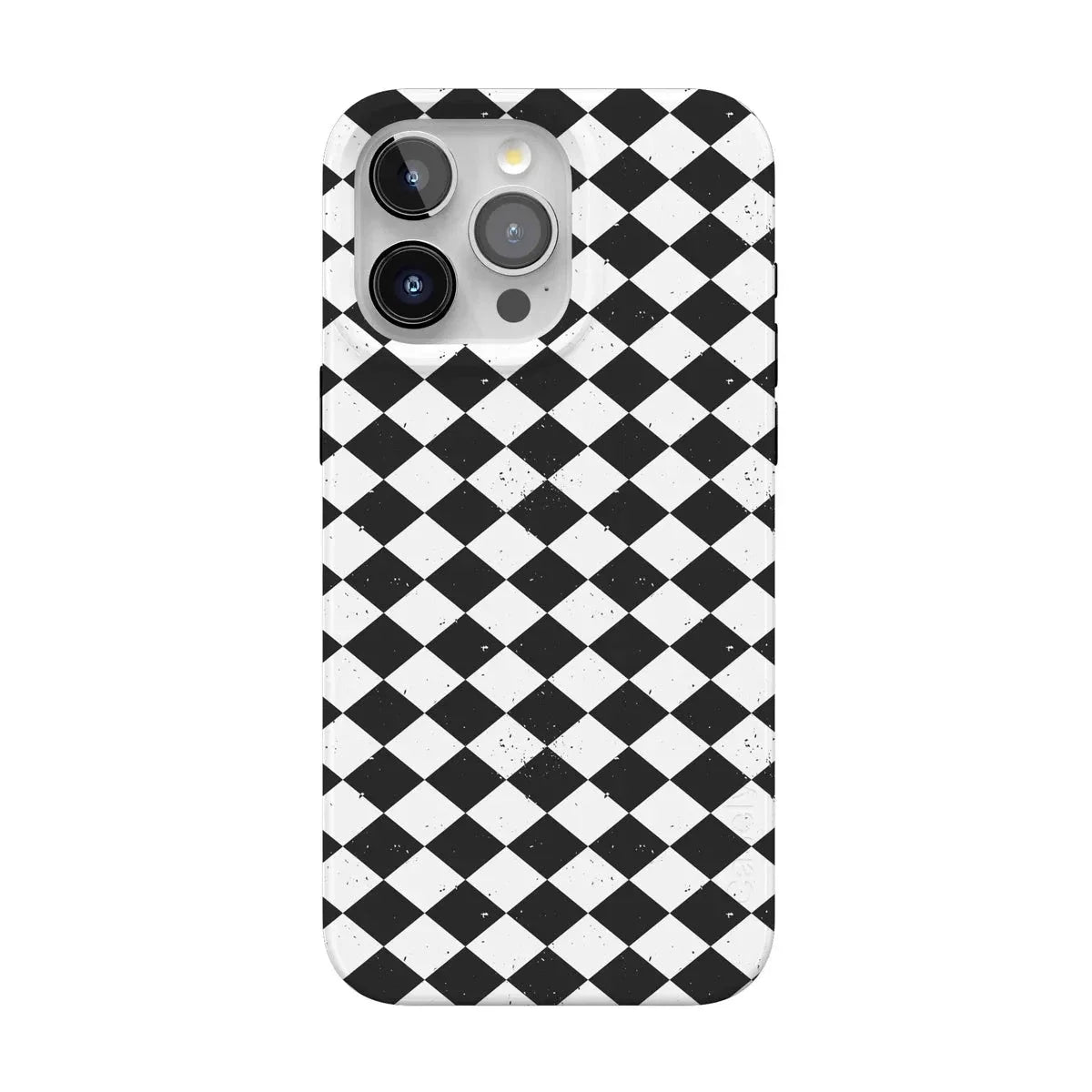 Salem's Hex | Black & White Checkered Case