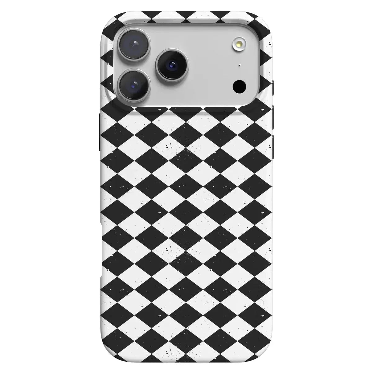 Salem's Hex | Black & White Checkered Case