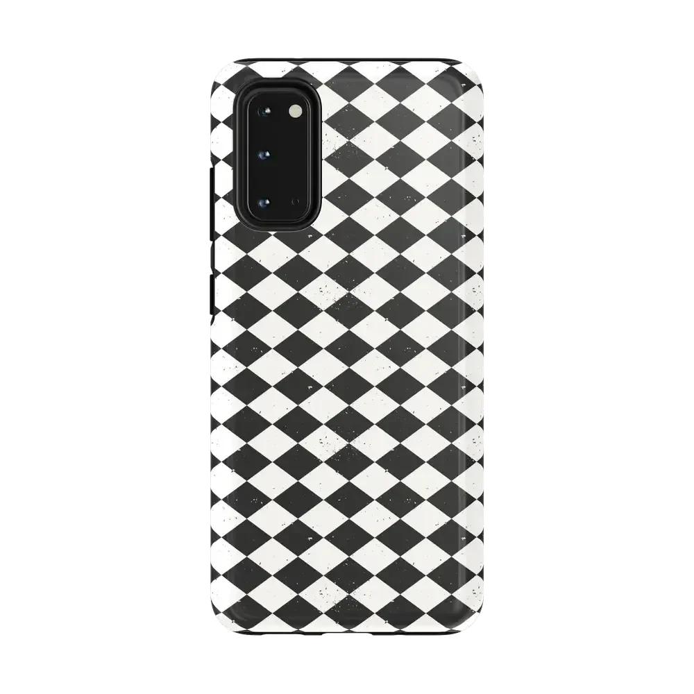 Salem's Hex | Black & White Checkered Case