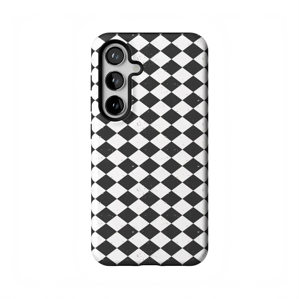 Salem's Hex | Black & White Checkered Case