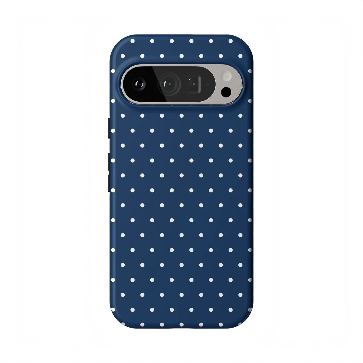 On the Dot | Navy Polka Dot Case