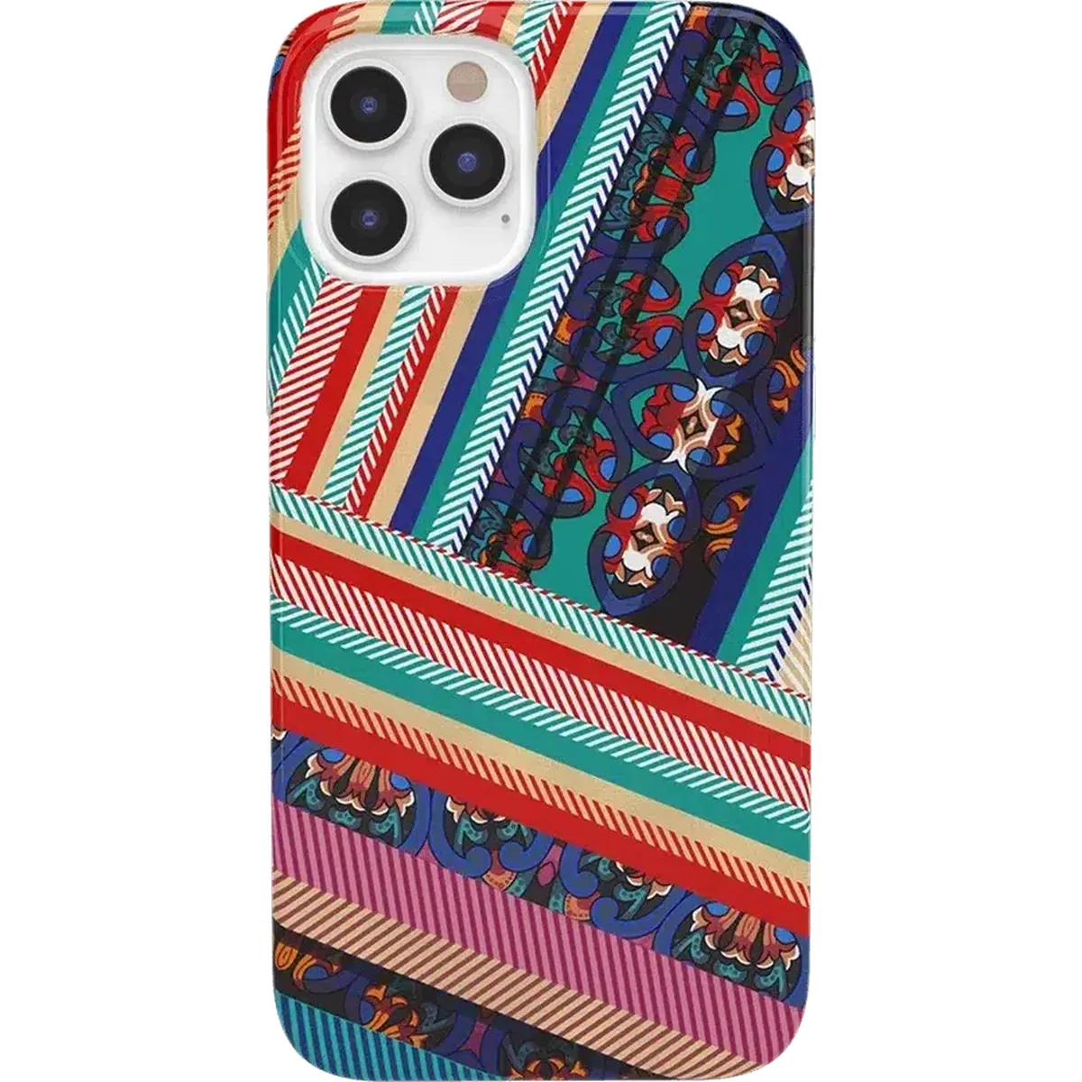 Wearing Layers | Layered Patchwork iPhone Case