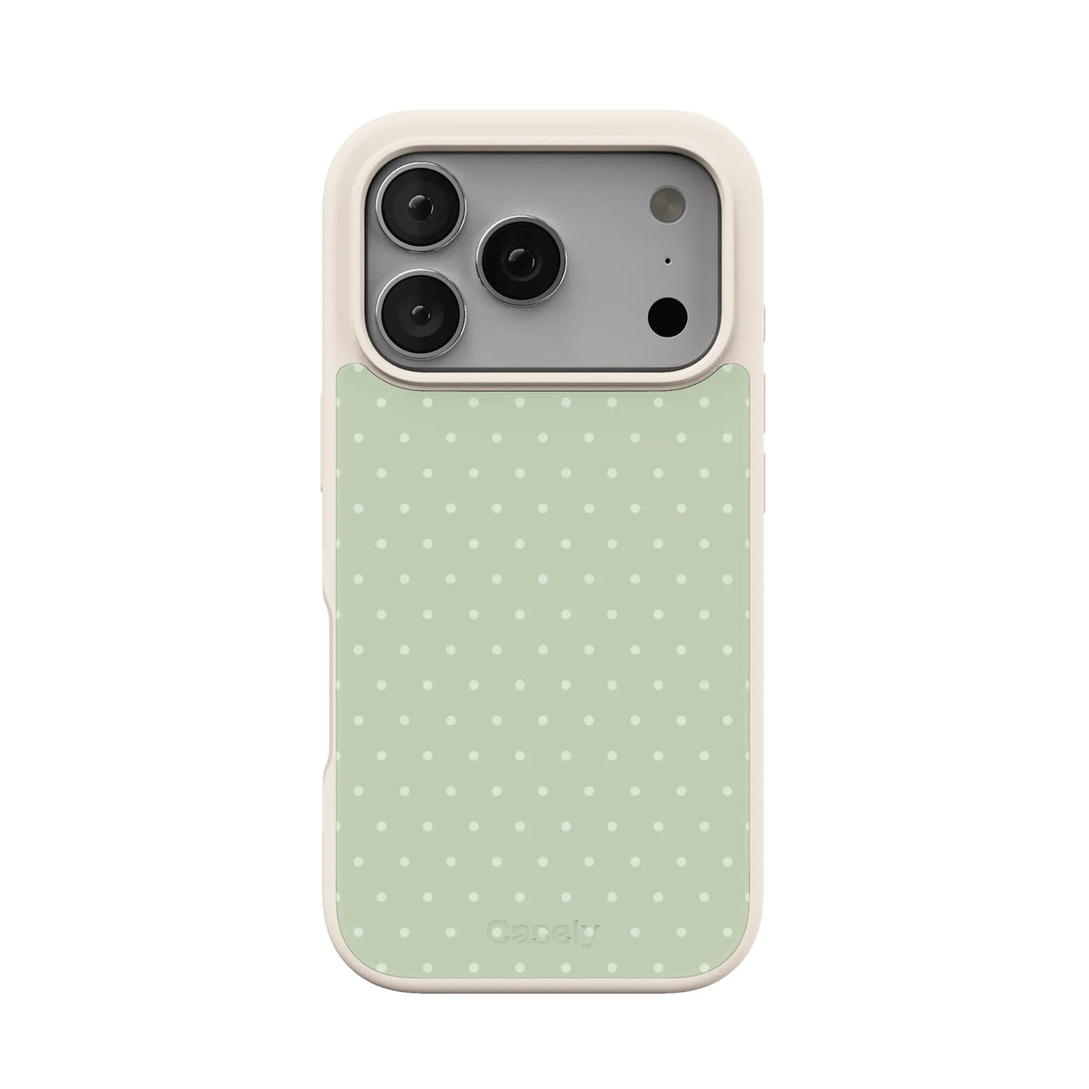 On the Dot | Green Polka Dot Case