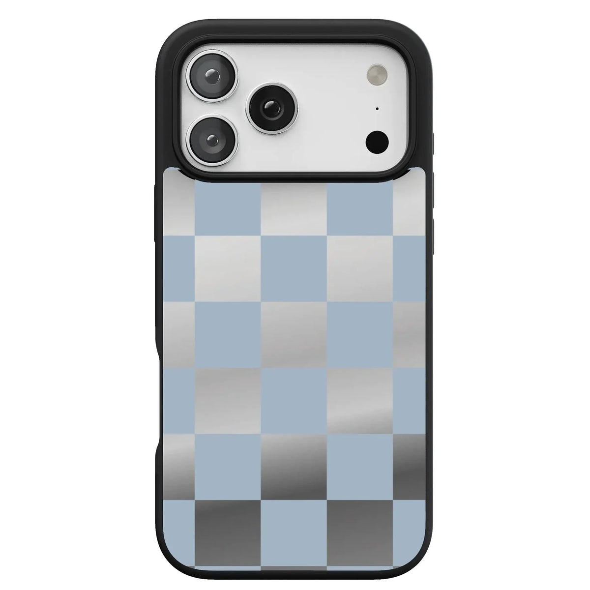 Fit Check | Light Blue Checkerboard Case