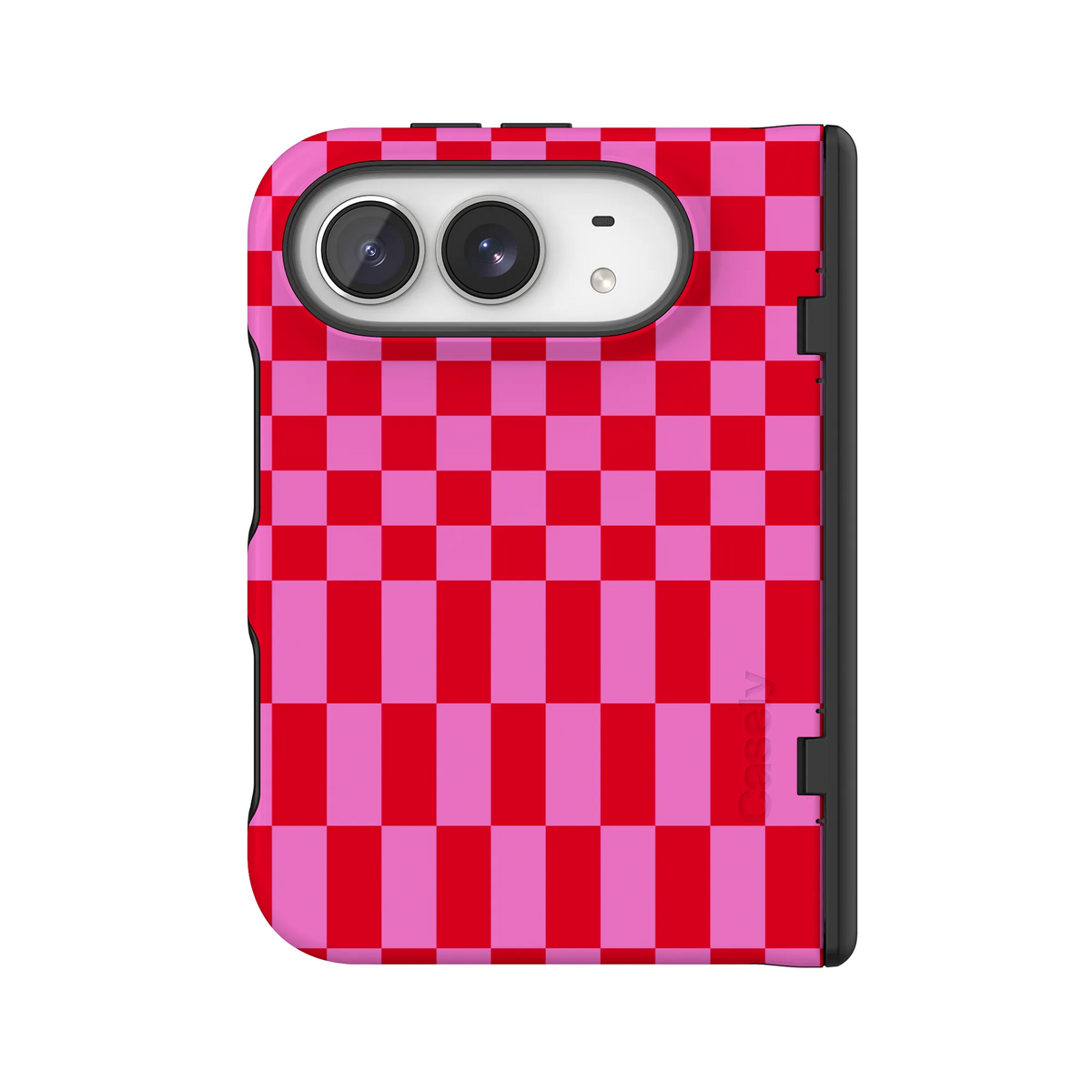 Vibe Check | Pink Checkerboard Case