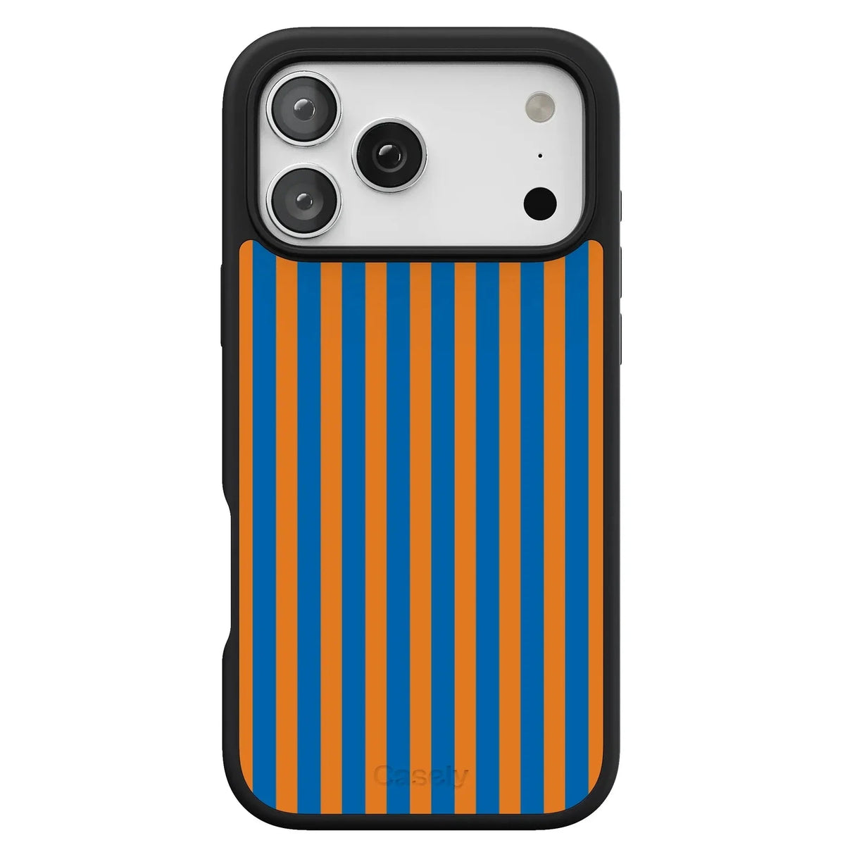 Go New York | Blue & Orange Stripes Case